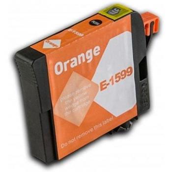 Cartucho de Tinta Premium Compatible, Color Naranja, Modelo Epson T1599 - Sustituto para C13T15994010