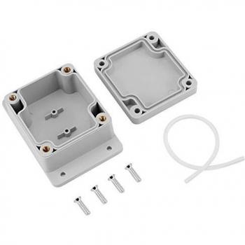 Caja de Conexiones de Plástico, IP65 ABS Caja Instrumentos Eléctrica para Caja de Proyectos Eléctricos Resistente al Agua, para Interiores y Exteriores Eléctricos