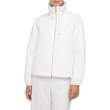 Geox - Chaqueta corta oversize de mujer con relleno ecológico en color blanco