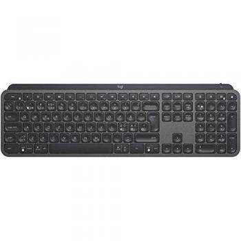 Teclado Inalámbrico Iluminado Logitech MX Keys - RF + Bluetooth - QWERTY - Negro