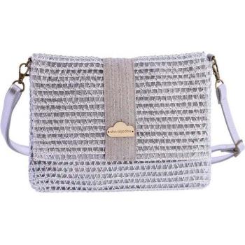 Bolso bandolera para mujer DON ALGODON Faro de rafia con cremallera