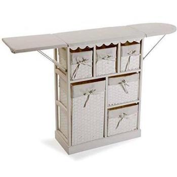 Mueble Centro de Planchado Basic Blanco Madera