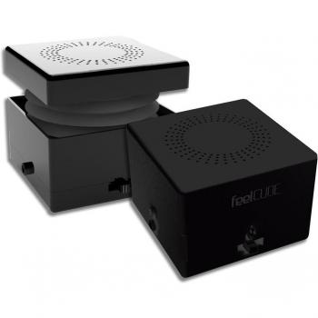 Approx Feel Cube - Altavoz portátil Bluetooth de 3W, Negro