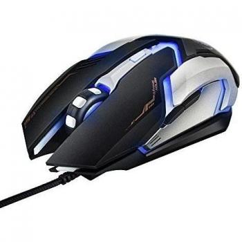 Ularma 3000 DPI LED D 6 óptico USB con cable ratones Gaming Juego Mouse para juego PC Laptop
