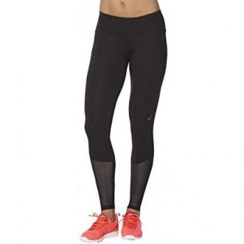 Asics Panel Mallas, Mujer, Negro