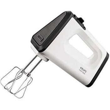 Krups 3 Mix 5500 Plus 500W Negro, Color Blanco-Batidora