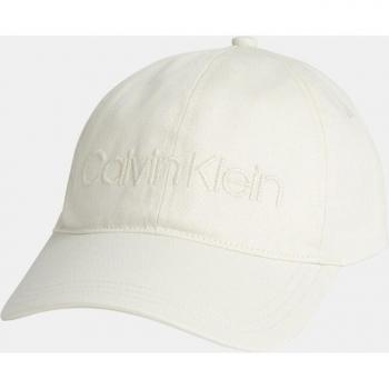 Gorra amarilla de algodón orgánico Calvin Klein
