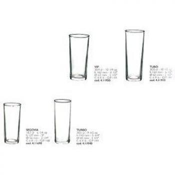 BORMIOLI ROCCO Juego de 6 tazas de cristal Tubos del vip 31
