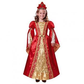 My Other Me - Disfraz de Reina, talla 5-6 años, color rojo