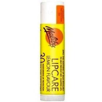 Bálsamo Labial Malibu Limón SPF 30 - Protección Solar Avanzada 4g