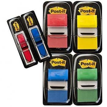 Post-it Índice Promocional 25.4x43.2mm - Pack de 4 colores + 2 flechas gratis