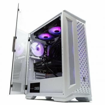 PC de Sobremesa PcCom Ready con procesador AMD Ryzen 5 5600X, 16GB de RAM, 1TB SSD, tarjeta gráfica RTX 3060 y Windows 11 Home - Blanco