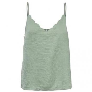 Camiseta Sin Mangas Mujer Only Debbie Verde Lily Pad