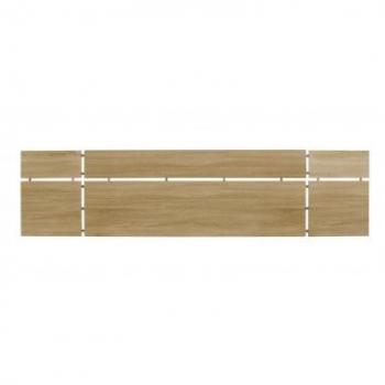Cabecero de cama Serie Nórdica 2156 Topkit de 254 cm en color Roble