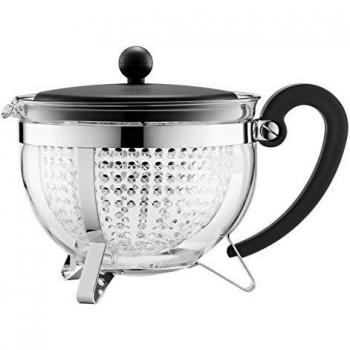Bodum Tetera de émbolo, Negro, Centimeters