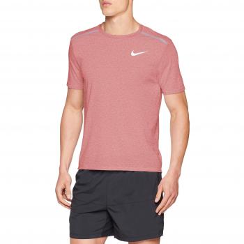 Nike Tailwind 1.0 Camiseta, Hombre, Red Heather/Burgundy Crush, Extra-Large