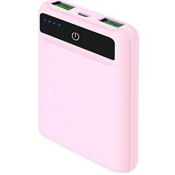 Celly-Powerbank Pocket Size 5000mAh Rosa batería Externa