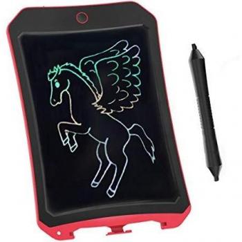 BIBOYELF Tableta De Escritura Lcd Para Regalo De Cumpleaños, Juguete Para Niños Tablero De Dibujo Electrónico Colorido De 8.5 '' Pizarra De Oficina - Bloqueo De Botón De Borrado Incluido