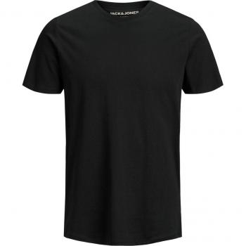 Camiseta Infantil Jack & Jones Orgánica Básica Negra Regular Fit 176
