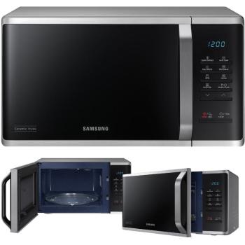 Horno Microondas Samsung MG23K3523AS Plateado 23 Litros 800W con Grill