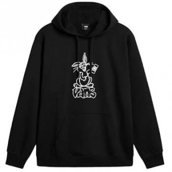 Sudadera con capucha Vans Crazy Eddy 66 Loose negra puro T. M