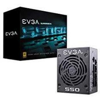 EVGA SuperNOVA 550 GM, 80 Plus Gold 550W, Fully Modular, ECO Mode with DBB Fan, 7 Year Warranty, Includes Power ON Self Tester, SFX Form Factor, Power Supply 123-GM-0550-Y1