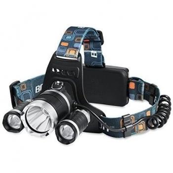 potensic 3T6 linterna frontal LED CREE XM-L T6 LED Headlight 2000Lumen 4 Modo Head Lamp
