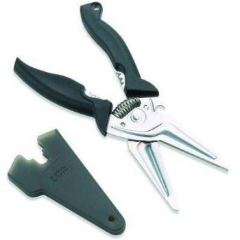 Kuhn Rikon 22511 - Tijeras de Cocina, Color Negro