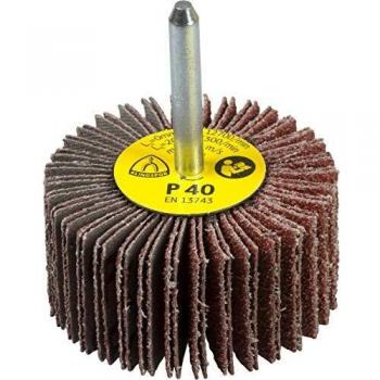 Klingspor Discos de Lijado en Listones con Eje KM613 40mm x 20mm x 6mm Grano 120