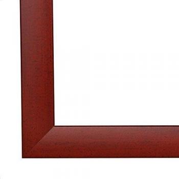 Marco de foto, Marco de cuadro, marcos de imagen OLIMP, 64x164 cm o 164x64 cm in ROJO LAVADO, con vidrio de plástico con antireflejante varios tamaños, marco de MDF con una lámina decorativa