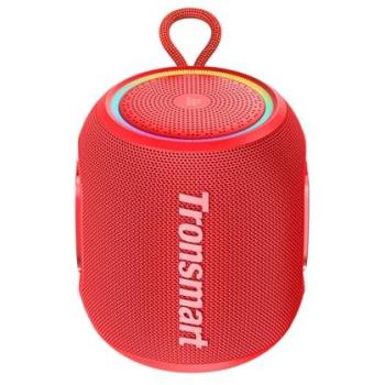 Tronsmart T8 Mini Altavoz Bluetooth Portátil 16W, Sonido 360°, IPX7 Impermeable, 20 Horas de Reproducción, Control por APP para Camping y Exterior