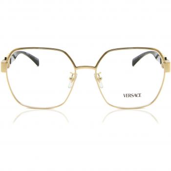 Versace VE1291D Asian Fit 1002 Women's Eyeglasses Gold Size 56 (Frame Only) - Blue Light Block Available