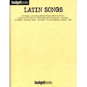 Latin songs piano, voix, guitare
