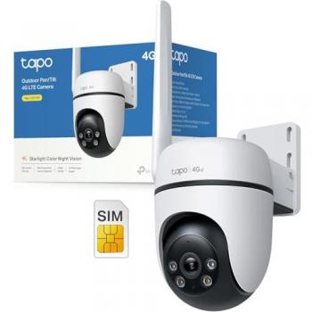 Cámara de Seguridad TP-Link Tapo C501GW Exterior 1920 x 1080 píxeles con Visión Nocturna a Color y Función Pan/Tilt sin Necesidad de Wi-Fi
