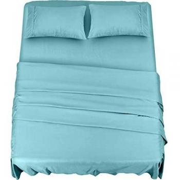 Utopia Bedding Juego De Sabanas - Microfibra Cepillada - Sábanas y Fundas de Almohada