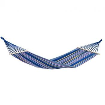 Tonga Ocean Weatherproof Single Garden Hammock with Bag