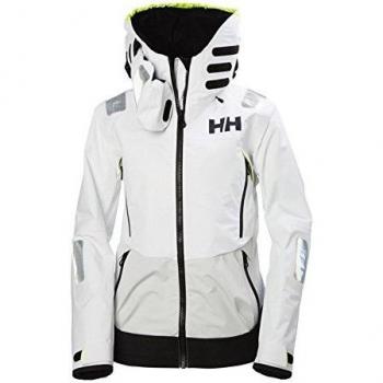 Helly Hansen W Aegir Race, Chaqueta para Mujer, Blanco, X-Large