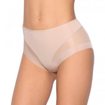 Faja ligera pieza central en el delantero reductora y efecto tanga det - 015481,PIEL,L