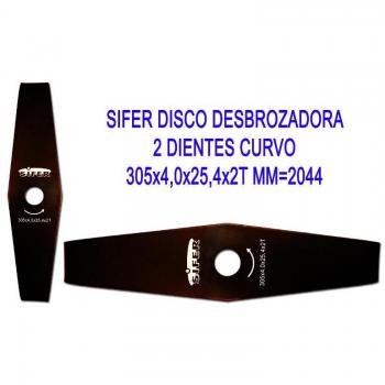 Disco desbrozadora triturado 300x25x4 Sifer