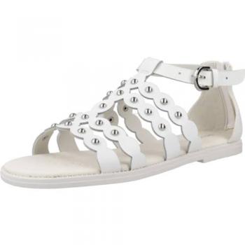 Sandalias Geox para Niña Modelo J Sandal Karly Girl Color Blanco Talla 32