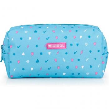 Estuche Neceser Gabol Confetti Celeste