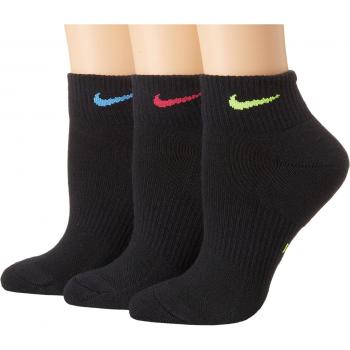 Nike Everyday Calcetines, Mujer, Negro, 34-38 EU