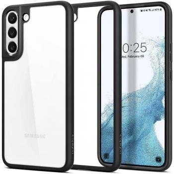Funda Spigen Ultra Hybrid para Samsung Galaxy S22 - Matte Black