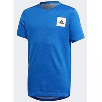 adidas JB TR Aero tee Camiseta, Niños, Azul/Matcie/Blanco, 116