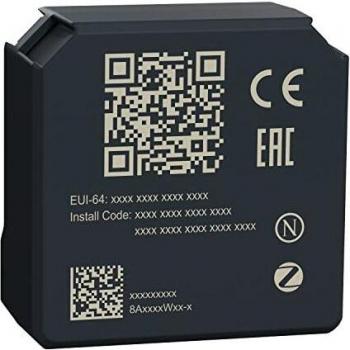 Interruptor inalámbrico Schneider Electric CCT5011-0002W, Sensor, Montaje Enrasado, 240 V AC, Actuador de interruptor de 1 canal, Zigbee
