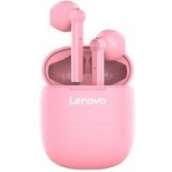 Auriculares Bluetooth 5.0 Lenovo HT30 Rosa IPX5 Resistentes al Agua con Carga Inalámbrica