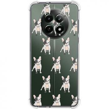 Funda Antigolpes de Silicona para Realme 12 5G / 12x 5G con Diseño de Perros