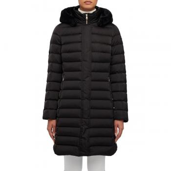 Plumífero largo de mujer con capucha - Geox W Bettanie