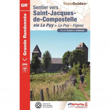 Guía de senderismo Sentier Vers Saint-Jacques-De-Compostelle Via Le Puy: Le Puy-Figeac, más de 10 días de randonnée