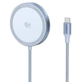 Cargador inalámbrico magnético Ugreen MagFlow 25W USB para coche